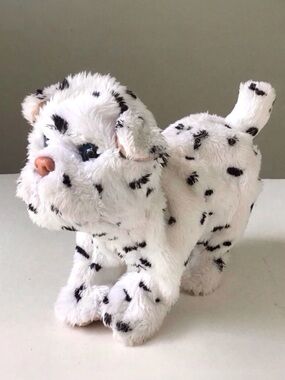FurReal Friends Newborn Puppy Dog Interactive Plush Spotted Dalmatian Pet Toy 7”